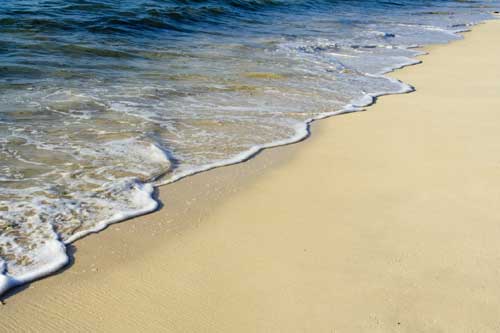 Surf Rolling op een Beach