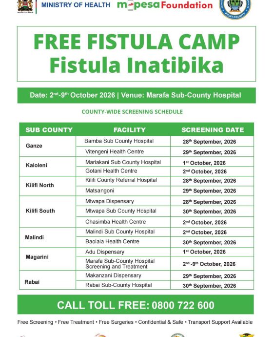 FREE FISTULA CAMP